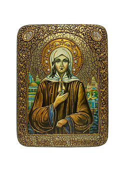 Икона КСЕНИЯ Петербургская, Блаженная (ПОДАРОЧНАЯ)