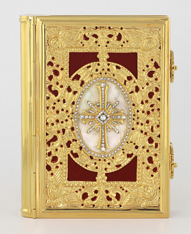 Евангелие требное 140*180 гальванопластика, гравировка /золочение/ Евангелие требное 140*180 гальванопластика, гравировка /золочение/