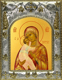 Икона освященная Владимирская икона Божией Матери