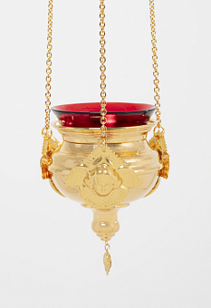 Лампада подвесная №21 золочение