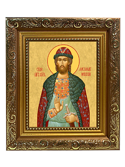 Образ святого Александра Невского, благоверного князя, 09A1_SKL_KRA