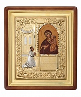 Икона "Богородица Нечаянная Радость" писаная маслом
