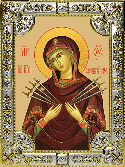 Икона Семистрельная Божия Матерь