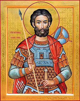 Икона под старину Иоанн Воин