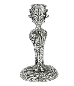 Подсвечник литой оловянный «Колокол»