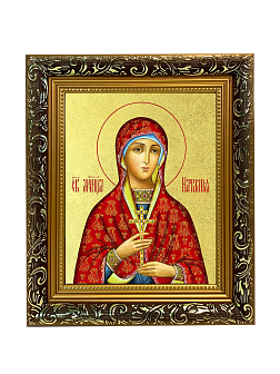Икона "Наталия", св. мц., с золочением поталью, 10Н5-УЛ
