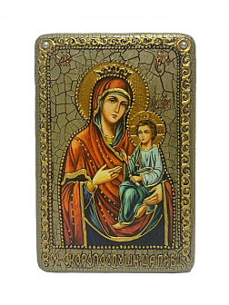 Икона Господь Вседержитель ручной работы