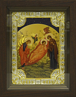 Икона Недремлющее Око в деревянном киоте