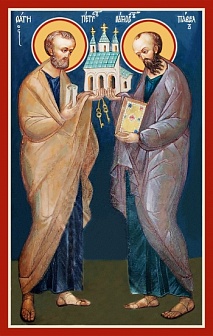 Петр и Павел апостолы, икона