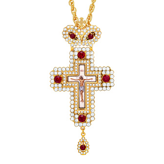 Крест наперсный №31 / золочение