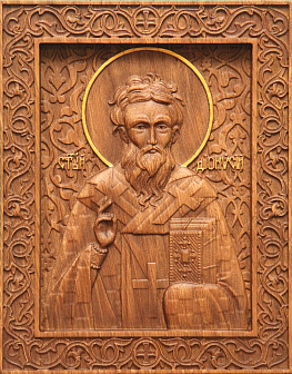 Икона резная Дионисий