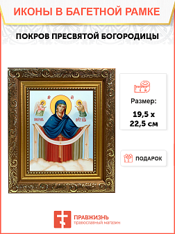Образ Божией Матери "Покров Пресвятой Богородицы", 03П3