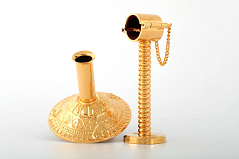 Подставка под посох золочение без каркаса