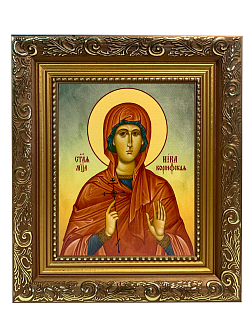 Икона Виктория Ника Коринфская Мученица на холсте 047 Икона Виктория Ника Коринфская Мученица на холсте 047