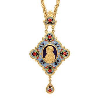 Панагия штампованная / золочение