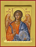 Православная икона Ангел-Хранитель с золочением
