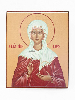 Икона под старину Святая Васса