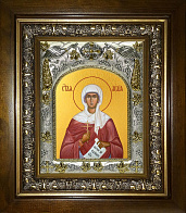 Икона освященная ''Лидия мученица'', в деревяном киоте