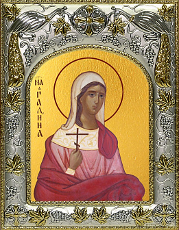 Икона складень Галина Коринфская и Ангел Хранитель 056