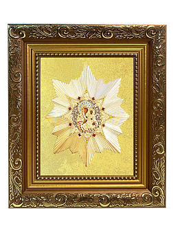 Икона Божией Матери "Избавительница от бед" с золочением поталью, 03И2-УЛ Икона Божией Матери "Избавительница от бед" с золочением поталью, 03И2-УЛ