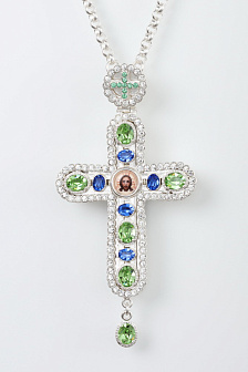 Крест наперсный №126 серебро (УИН)