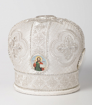 Митра №113 глазет вышивка а/м фоторамки, стр.дорожки в футляре