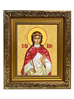 Образ святой Агнии (Анны) Римской, мученицы и девы, 10А9 Образ святой Агнии (Анны) Римской, мученицы и девы, 10А9