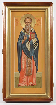 Икона ГРИГОРИЙ Омиритский, Святитель (РУКОПИСНАЯ, КИОТ)