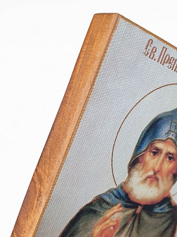 Икона под старину Александр Свирский, Преподобный