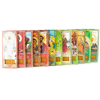 Свечи для дома №80 (12шт, 18см, 1ч), Скоропослушница