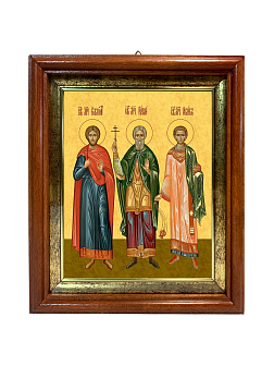 Образ святых Гурия, Самона и Авива, мучеников и исповедников Едесских, 09ГСА1