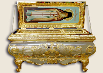 Рака для святых мощей №21 золочение