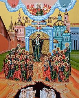 Образ Божией Матери "Непроходимая дверь", 03Н3