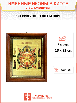Икона Всевидящее Око Божие