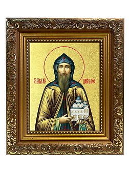Икона "Даниил Московский", св. блгв. кн., с золочением поталью, 09035-УЛ