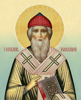 Образ святого Спиридона, епископа Тримифунтского, чудотворца, 09102