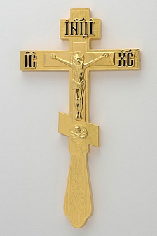 Напрестольный малый крест с золочением
