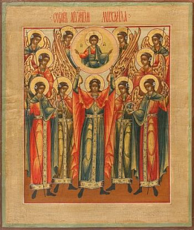 Икона Собор Архангела Михаила