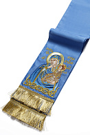Закладка в Евангелие шелк №24 икона вышивка автомат