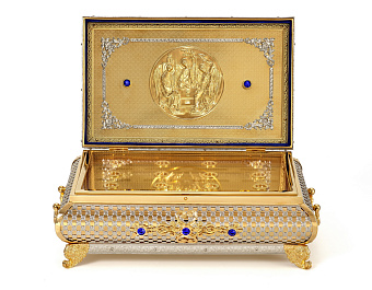 Ковчег для частиц святых мощей №5 камни Ковчег для частиц святых мощей №5 камни