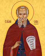 Образ святого Саввы Освященного преподобного, 09С17