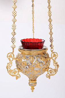 Лампада подвесная №82 комбинированная Лампада подвесная №82 комбинированная