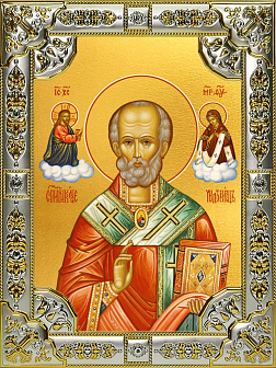 Икона НИКОЛАЙ Чудотворец, Архиепископ Мирликийский, Святитель Икона НИКОЛАЙ Чудотворец, Архиепископ Мирликийский, Святитель