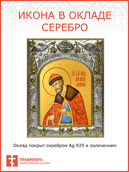 Икона Димитрий Донской благоверный князь