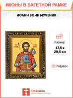 Образ святого Иоанна Воина, мученика, 09И13