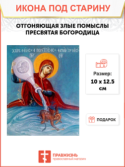 Икона Отгоняющей Злые Помыслы