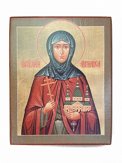 Икона под старину Преподобная Анимаиса Острецовская