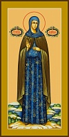 Икона МАРИНА Берийская (Македонская), Преподобная