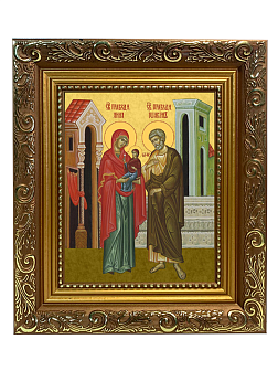 Образ святых Иоакима и Анны, праведных богоотцов (родителей Пресвятой Богородицы), 09ИА1