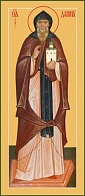 Икона православная Благоверный князь Даниил Московский